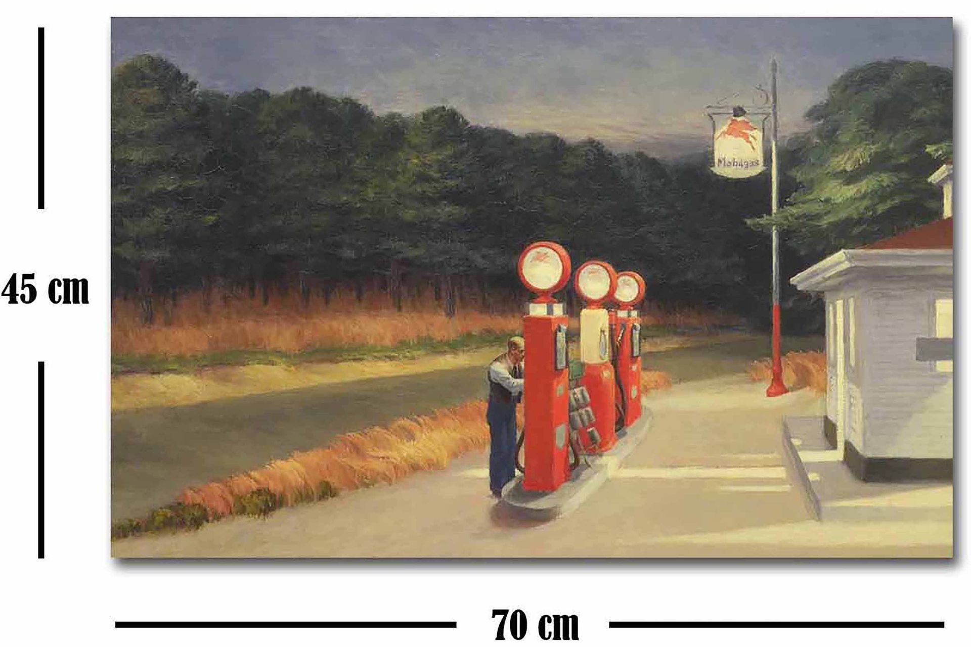Decoratiivinen Canvas-taulu 45x70 - Sisustustuotteet - Taulu & taide - Canvas-taulu