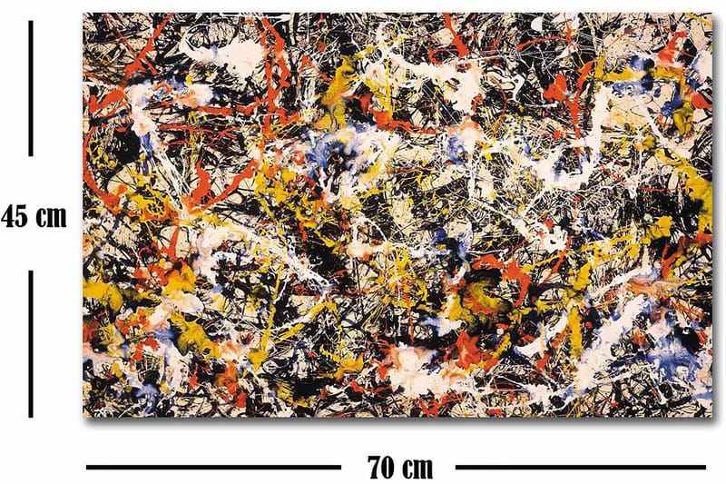 Decoratiivinen Canvas-taulu 45x70 - Sisustustuotteet - Taulu & taide - Canvas-taulu