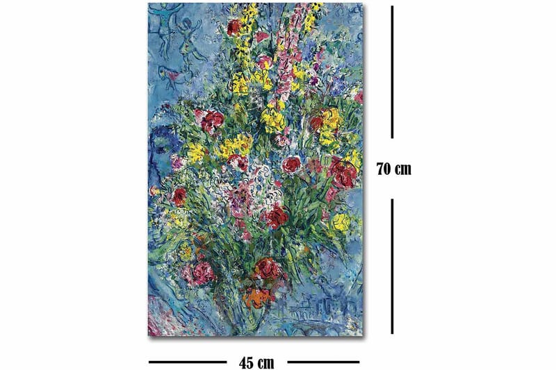 Decoratiivinen Canvas-taulu 45x70 - Sisustustuotteet - Taulu & taide - Canvas-taulu