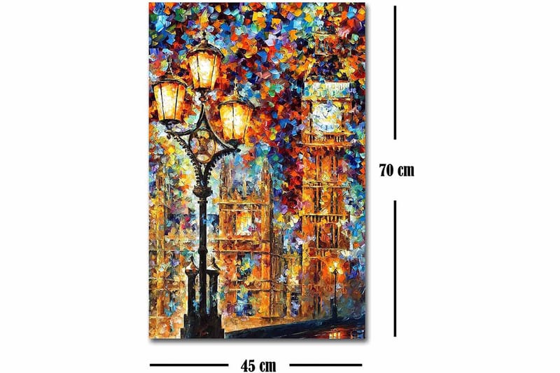 Decoratiivinen Canvas-taulu 45x70 - Sisustustuotteet - Taulu & taide - Canvas-taulu