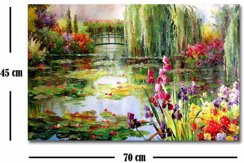 Decoratiivinen Canvas-taulu 45x70 - Sisustustuotteet - Taulu & taide - Canvas-taulu
