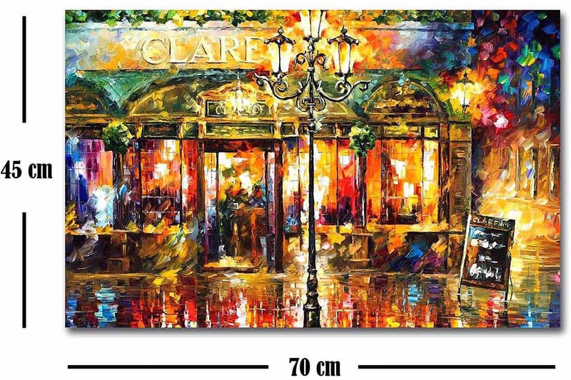 Decoratiivinen Canvas-taulu 45x70 - Sisustustuotteet - Taulu & taide - Canvas-taulu