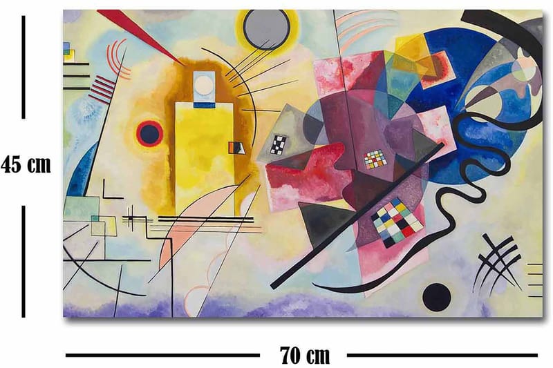 Decoratiivinen Canvas-taulu 45x70 - Sisustustuotteet - Taulu & taide - Canvas-taulu