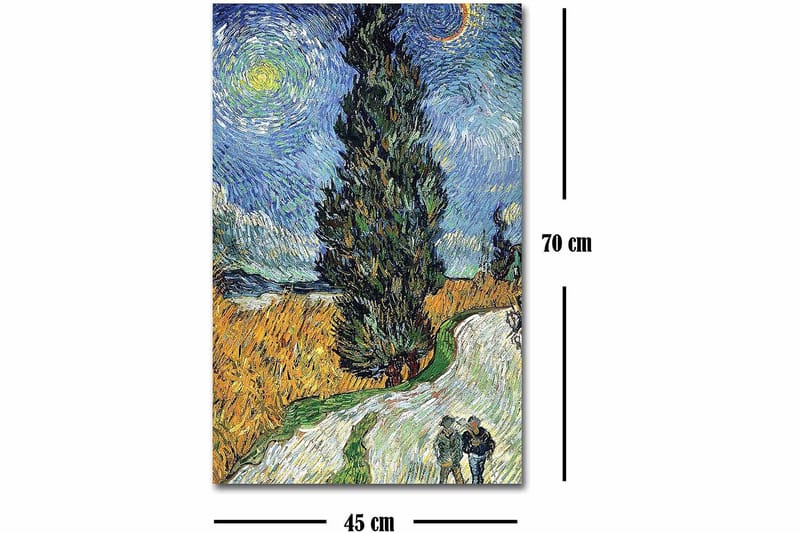 Decoratiivinen Canvas-taulu 45x70 - Sisustustuotteet - Taulu & taide - Canvas-taulu