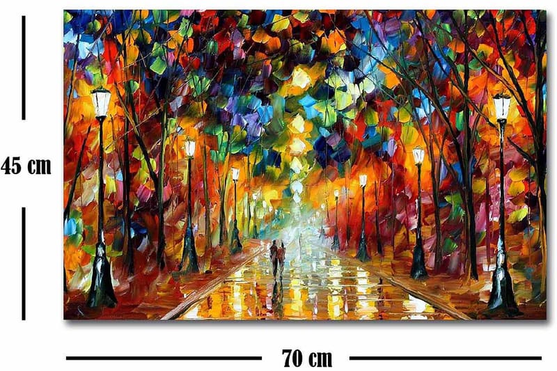 Decoratiivinen Canvas-taulu 45x70 - Sisustustuotteet - Taulu & taide - Canvas-taulu