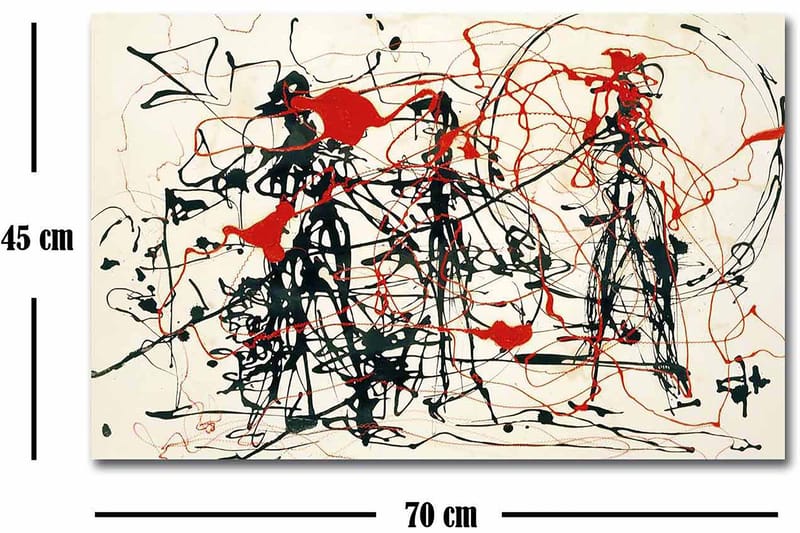 Decoratiivinen Canvas-taulu 45x70 - Sisustustuotteet - Taulu & taide - Canvas-taulu