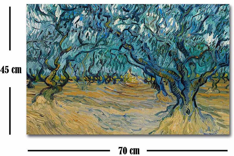 Decoratiivinen Canvas-taulu 45x70 - Sisustustuotteet - Taulu & taide - Canvas-taulu