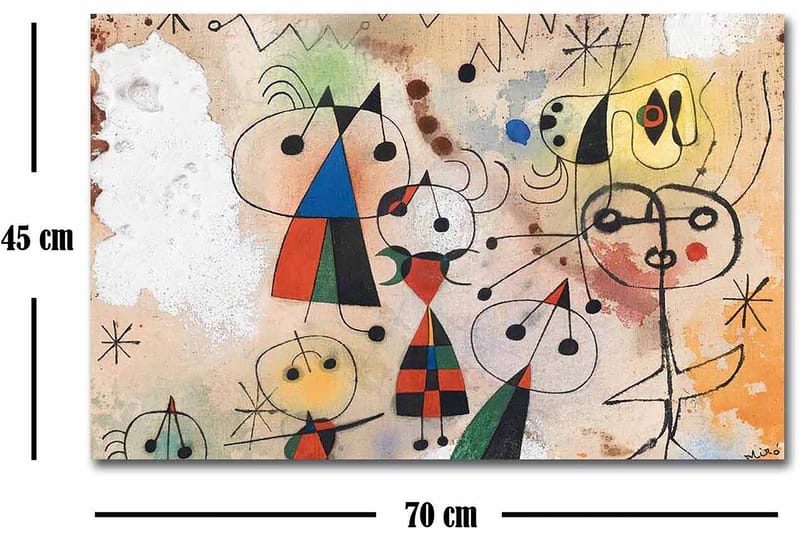 Decoratiivinen Canvas-taulu 45x70 - Sisustustuotteet - Taulu & taide - Canvas-taulu