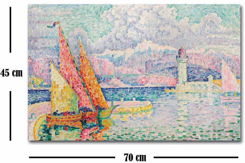 Decoratiivinen Canvas-taulu 45x70 - Sisustustuotteet - Taulu & taide - Canvas-taulu