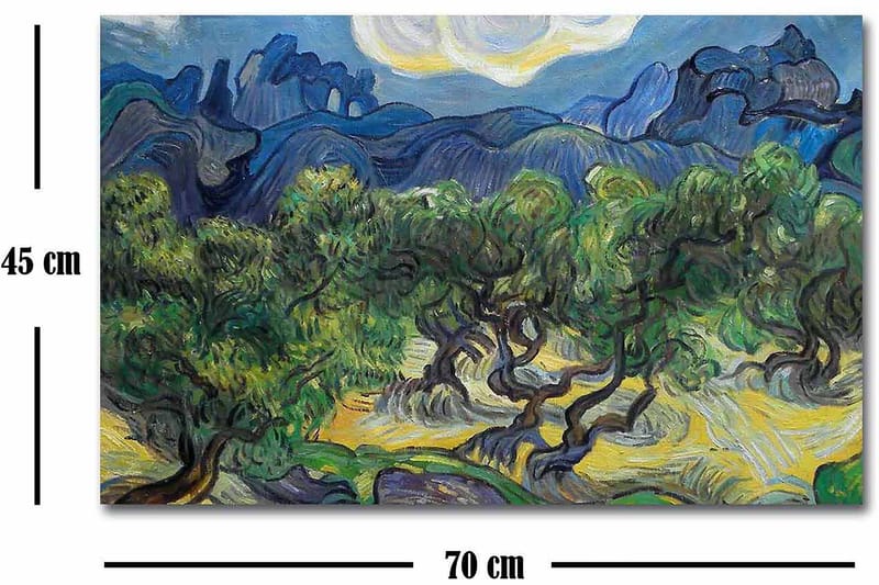 Decoratiivinen Canvas-taulu 45x70 - Sisustustuotteet - Taulu & taide - Canvas-taulu