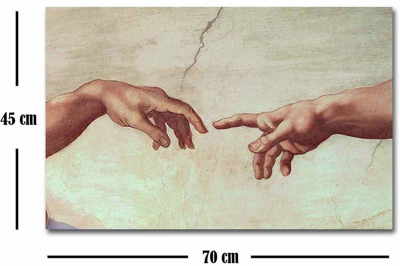 Decoratiivinen Canvas-taulu 45x70 - Sisustustuotteet - Taulu & taide - Canvas-taulu