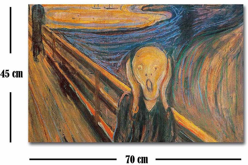 Decoratiivinen Canvas-taulu 45x70 - Sisustustuotteet - Taulu & taide - Canvas-taulu