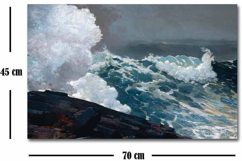 Decoratiivinen Canvas-taulu 45x70 - Sisustustuotteet - Taulu & taide - Canvas-taulu