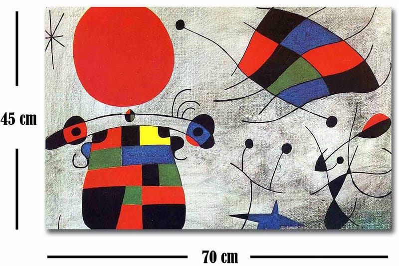 Decoratiivinen Canvas-taulu 45x70 - Sisustustuotteet - Taulu & taide - Canvas-taulu