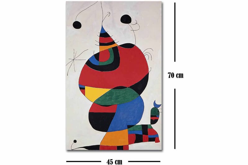 Decoratiivinen Canvas-taulu 45x70 - Sisustustuotteet - Taulu & taide - Canvas-taulu