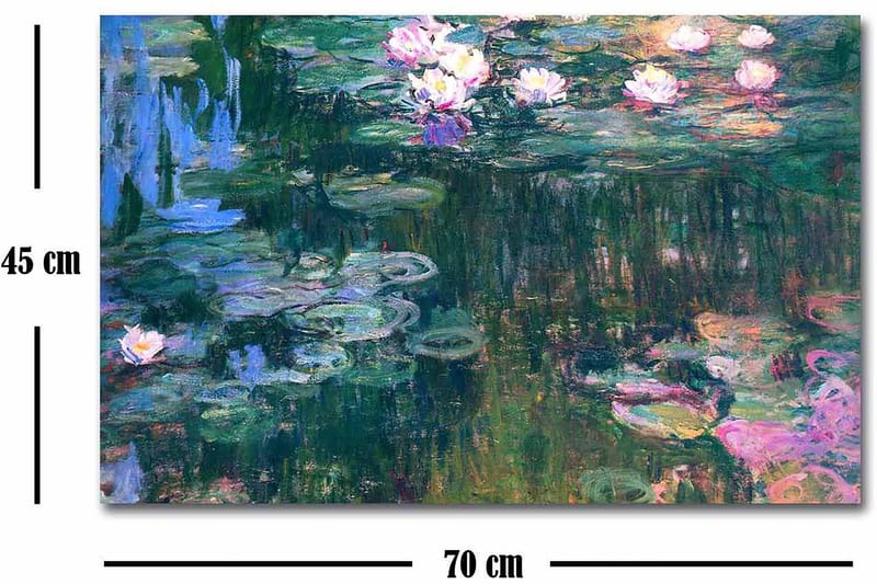 Decoratiivinen Canvas-taulu 45x70 - Sisustustuotteet - Taulu & taide - Canvas-taulu