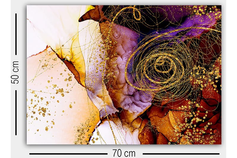 Decoratiivinen Canvas-taulu 50x70 - Sisustustuotteet - Taulu & taide - Canvas-taulu