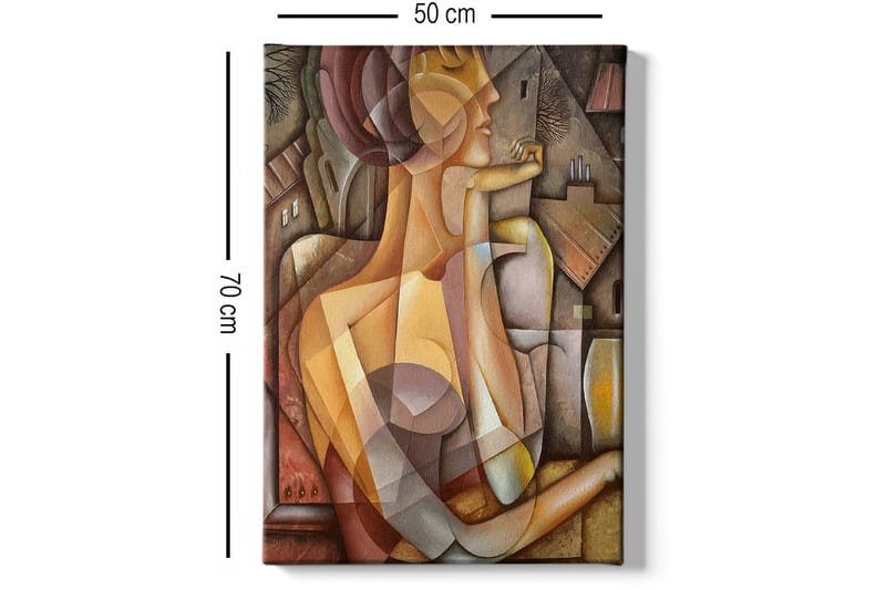 Decoratiivinen Canvas-taulu 50x70 - Sisustustuotteet - Taulu & taide - Canvas-taulu