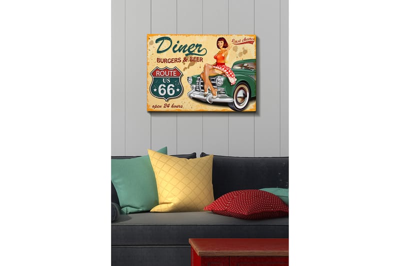 Decoratiivinen Canvas-taulu 50x70 - Sisustustuotteet - Taulu & taide - Canvas-taulu