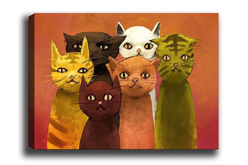 Decoratiivinen Canvas-taulu 50x70 - Sisustustuotteet - Taulu & taide - Canvas-taulu