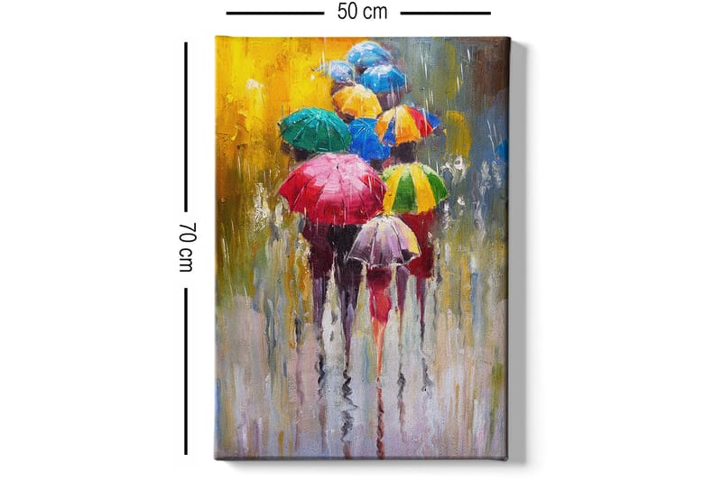 Decoratiivinen Canvas-taulu 50x70 - Sisustustuotteet - Taulu & taide - Canvas-taulu