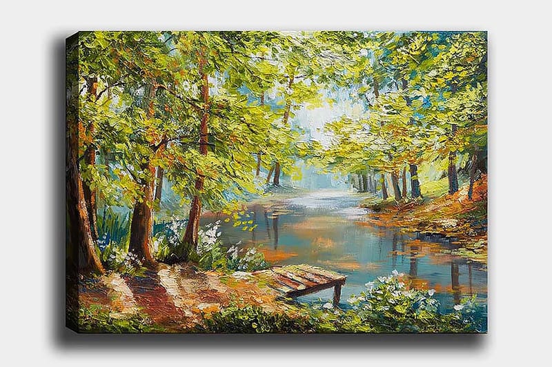Decoratiivinen Canvas-taulu 50x70 - Sisustustuotteet - Taulu & taide - Canvas-taulu