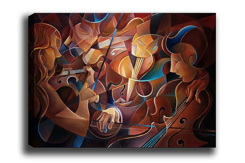 Decoratiivinen Canvas-taulu 50x70 - Sisustustuotteet - Taulu & taide - Canvas-taulu
