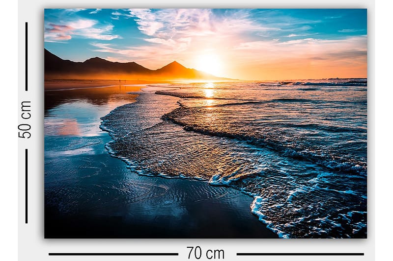 Decoratiivinen Canvas-taulu 50x70 - Sisustustuotteet - Taulu & taide - Canvas-taulu