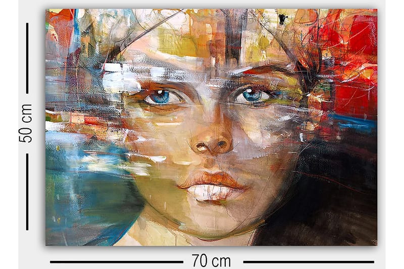 Decoratiivinen Canvas-taulu 50x70 - Sisustustuotteet - Taulu & taide - Canvas-taulu