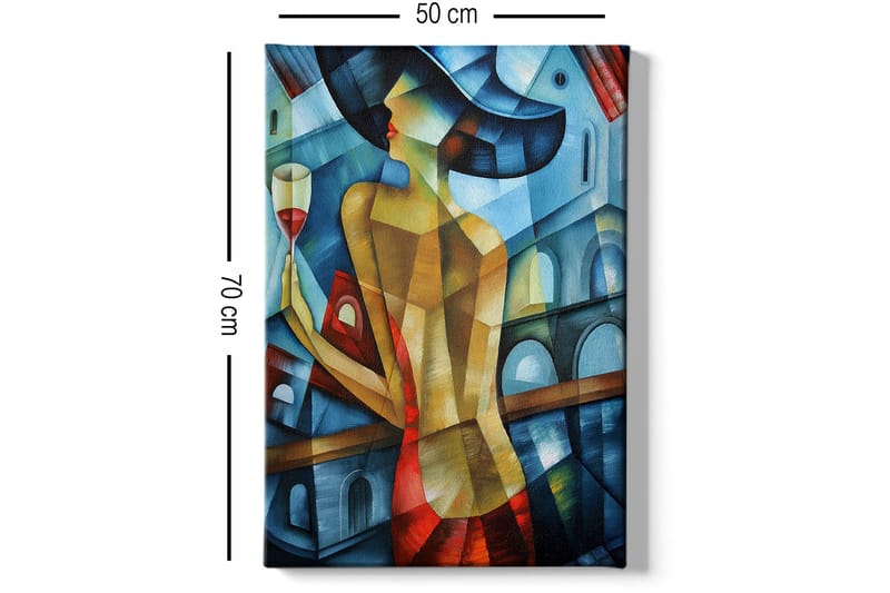 Decoratiivinen Canvas-taulu 50x70 - Sisustustuotteet - Taulu & taide - Canvas-taulu