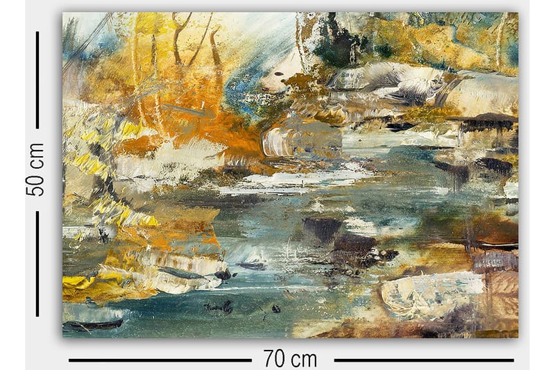 Decoratiivinen Canvas-taulu 50x70 - Sisustustuotteet - Taulu & taide - Canvas-taulu