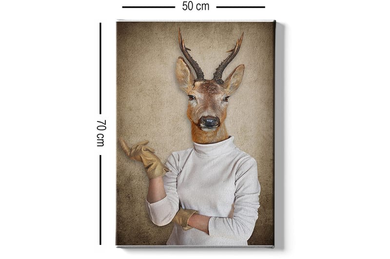 Decoratiivinen Canvas-taulu 50x70 - Sisustustuotteet - Taulu & taide - Canvas-taulu