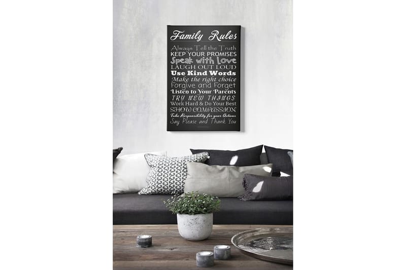 Decoratiivinen Canvas-taulu 50x70 - Sisustustuotteet - Taulu & taide - Canvas-taulu