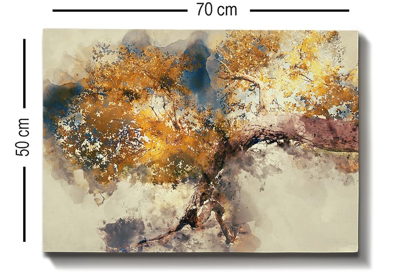 Decoratiivinen Canvas-taulu 50x70 - Sisustustuotteet - Taulu & taide - Canvas-taulu