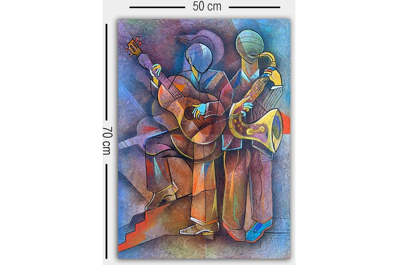 Decoratiivinen Canvas-taulu 50x70 - Sisustustuotteet - Taulu & taide - Canvas-taulu