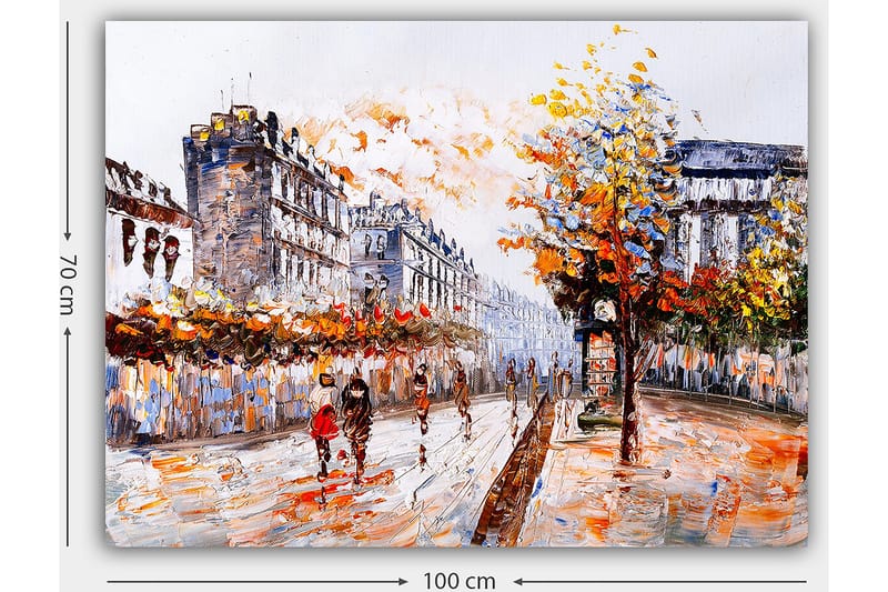 Decoratiivinen Canvas-taulu 70x100 - Sisustustuotteet - Taulu & taide - Canvas-taulu