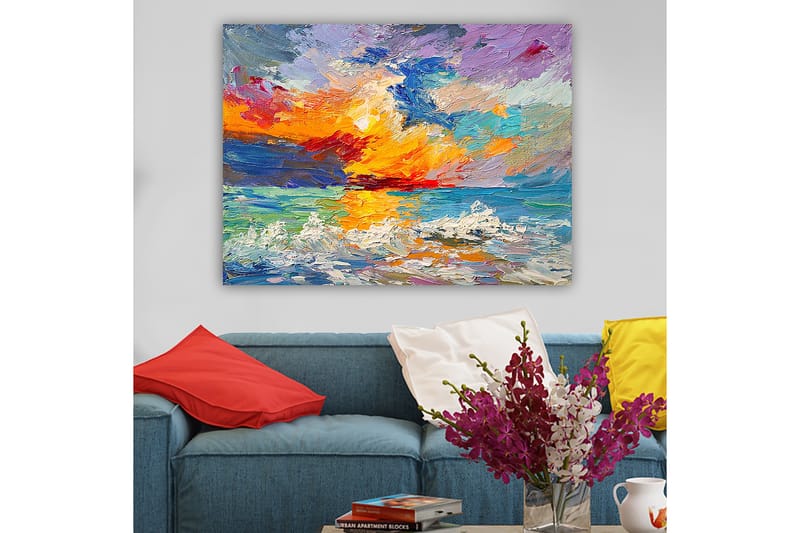 Decoratiivinen Canvas-taulu 70x100 - Sisustustuotteet - Taulu & taide - Canvas-taulu