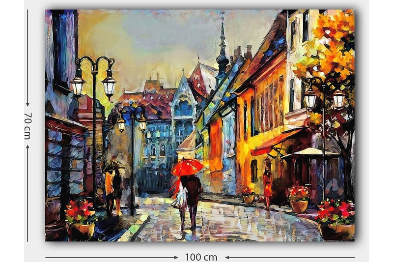 Decoratiivinen Canvas-taulu 70x100 - Sisustustuotteet - Taulu & taide - Canvas-taulu