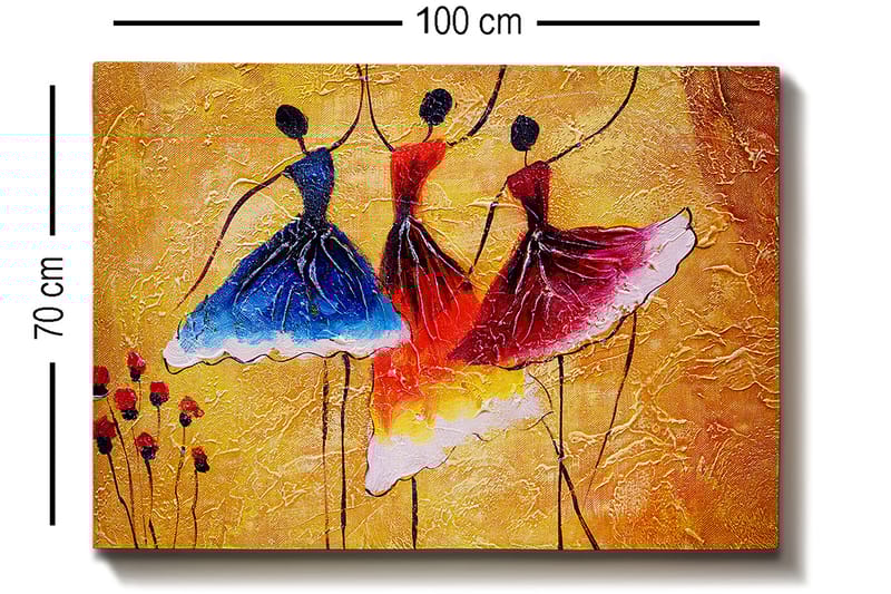Decoratiivinen Canvas-taulu 70x100 - Sisustustuotteet - Taulu & taide - Canvas-taulu