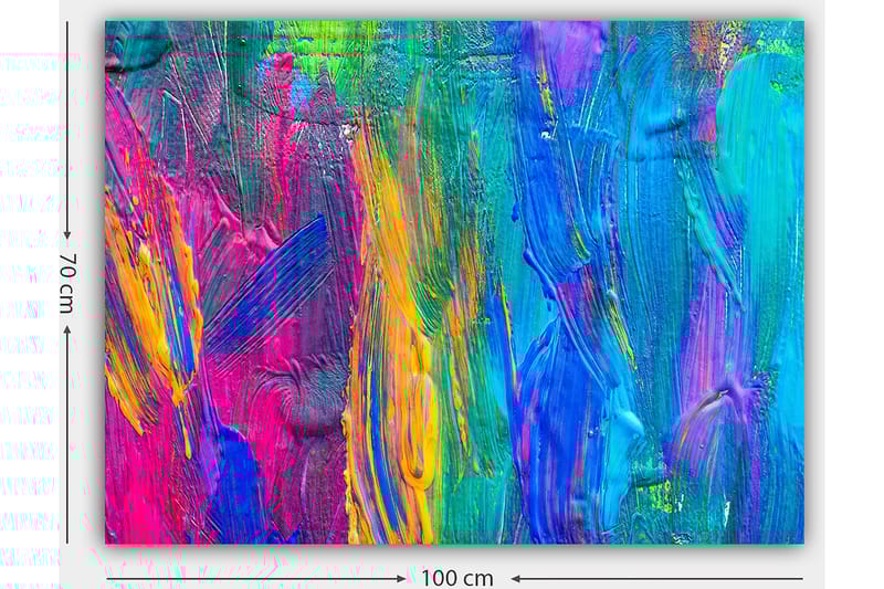 Decoratiivinen Canvas-taulu 70x100 - Sisustustuotteet - Taulu & taide - Canvas-taulu