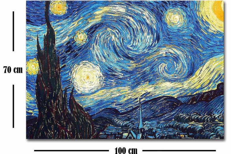 Decoratiivinen Canvas-taulu 70x100 - Sisustustuotteet - Taulu & taide - Canvas-taulu