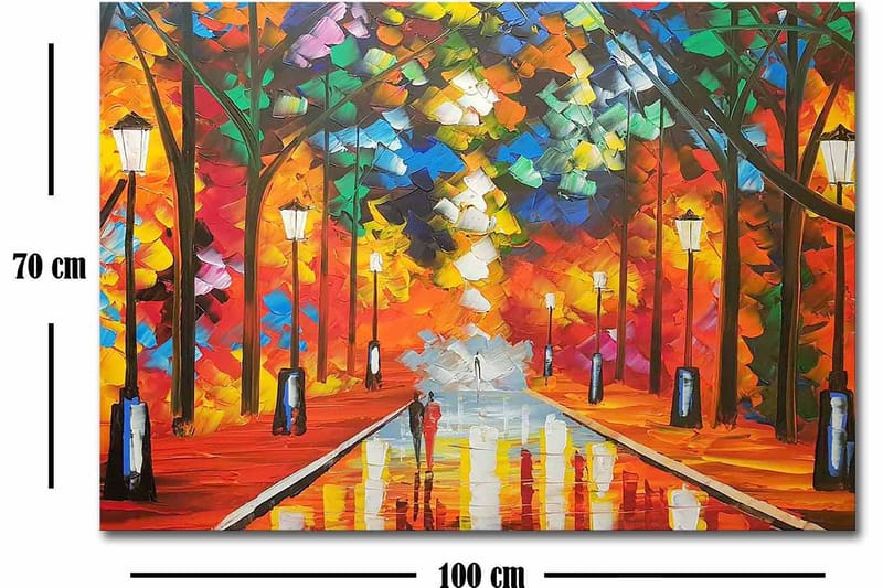 Decoratiivinen Canvas-taulu 70x100 - Sisustustuotteet - Taulu & taide - Canvas-taulu