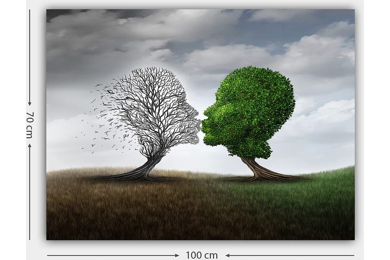 Decoratiivinen Canvas-taulu 70x100 - Sisustustuotteet - Taulu & taide - Canvas-taulu