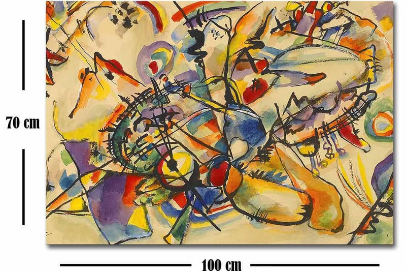 Decoratiivinen Canvas-taulu 70x100 - Sisustustuotteet - Taulu & taide - Canvas-taulu