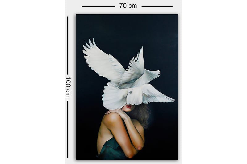 Decoratiivinen Canvas-taulu 70x100 - Sisustustuotteet - Taulu & taide - Canvas-taulu