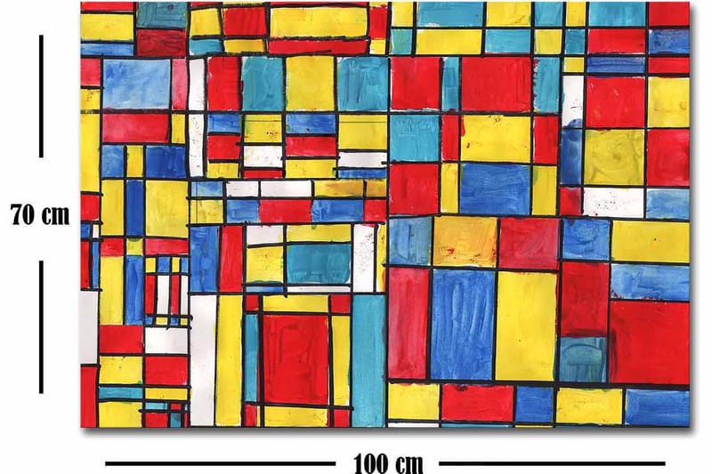 Decoratiivinen Canvas-taulu 70x100 - Sisustustuotteet - Taulu & taide - Canvas-taulu