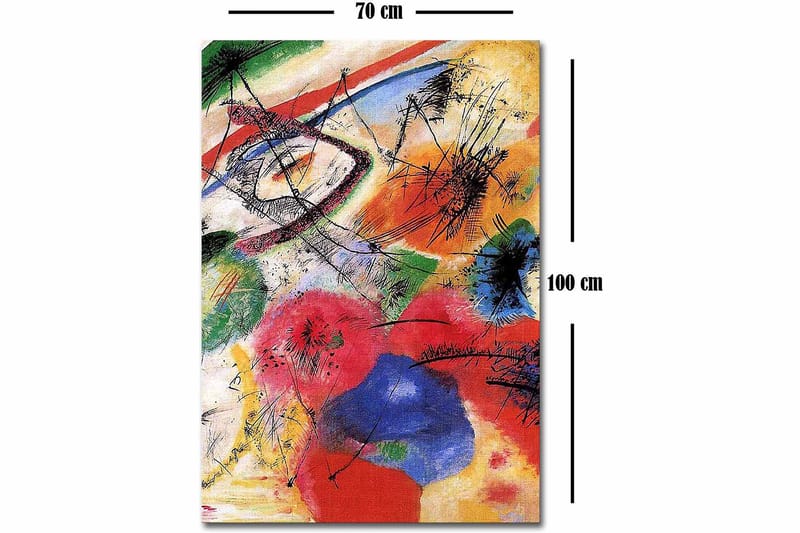 Decoratiivinen Canvas-taulu 70x100 - Sisustustuotteet - Taulu & taide - Canvas-taulu