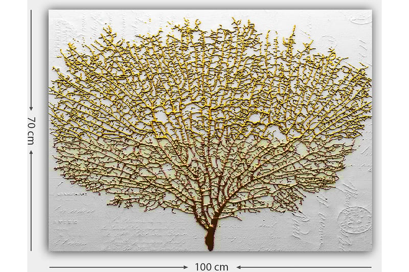 Decoratiivinen Canvas-taulu 70x100 - Sisustustuotteet - Taulu & taide - Canvas-taulu