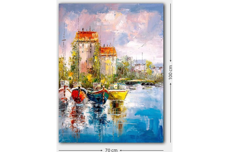 Decoratiivinen Canvas-taulu 70x100 - Sisustustuotteet - Taulu & taide - Canvas-taulu