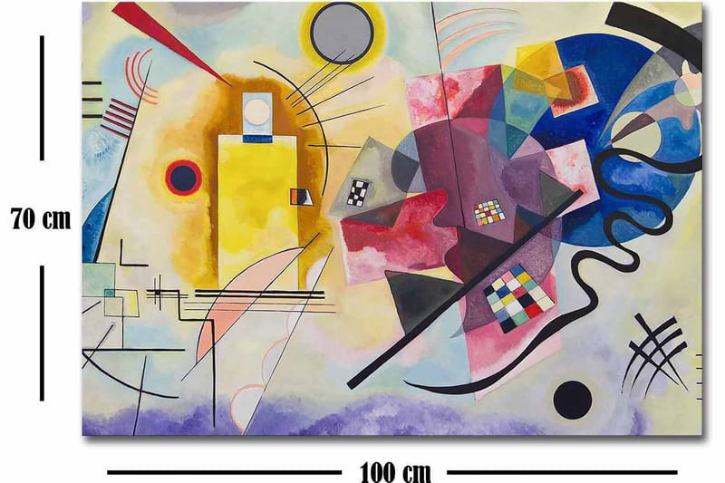 Decoratiivinen Canvas-taulu 70x100 - Sisustustuotteet - Taulu & taide - Canvas-taulu